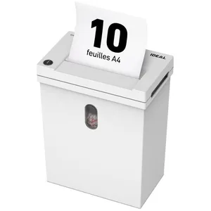 Ideal, Destructeur de documents, Aktenvernichter (Coupe de particules) pas cher