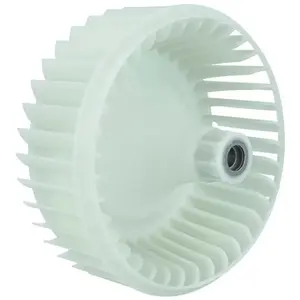 vhbw Turbine de ventilation compatible avec Samsung DV80M50103W/UA, DV80M50101W/EF, DV80K6010CW/EU sèche-linge, séchoir - Hélice 14,8 cm blanc pas cher