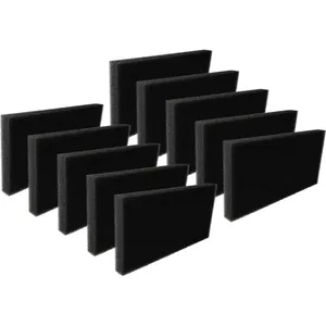 VHBW vhbw 10x filtre mousse compatible avec Gorenje D98F66F, D 9864 E,... pas cher