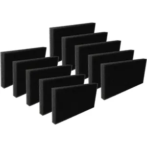 VHBW vhbw 10x filtre mousse compatible avec Gorenje DE82/G, DE82ILA/G,... pas cher
