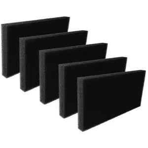 VHBW vhbw 5x filtre mousse compatible avec Gorenje T411HD.W.P, T411HD.... pas cher
