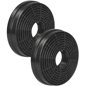 2x Filtres à charbon actif compatible avec Rosieres RHT632002LIN hotte...