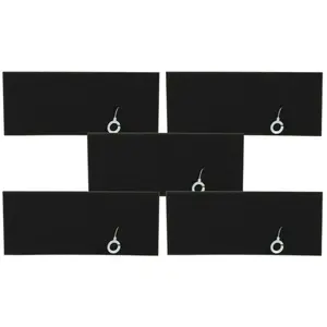 VHBW vhbw 5x filtre compatible avec Bosch LOGO BAGLESS SIN BOLSA PARQU... pas cher