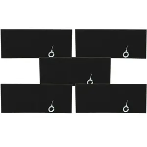 VHBW vhbw 5x filtre compatible avec Bosch GL 40 BAGLESS HEPA 2200W BSG... pas cher