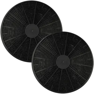 Vhbw - 2x Filtres à charbon actif remplacement pour Exquisit 4016572013856 pour hotte aspirante - 17,5 cm pas cher