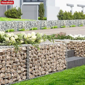 KARAT Gabion de jardin Lenox en acier galvanisé   5 tailles au choix m... pas cher