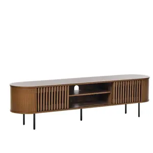 Meuble Tv Taroon Marron Foncé BoisVendu parcdiscount