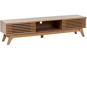 Meuble Tv Toledo Marron BoisVendu parcdiscount