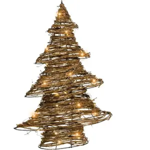 Beliani FURESO - LED-decoratie - Goud - IJzer pas cher