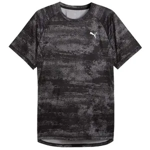 T-shirt Puma Run Velocity AOP Noir, Taille S pas cher