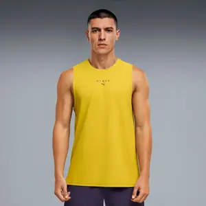 Puma, Hommes, T-shirt de sport, M X Hyrox Dryelite Training Tank (XXL), Jaune, XXL
