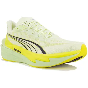 Chaussures Puma Deviate NITRO 4 Jaune Noir SS26 Femme, Taille 38 - EUR