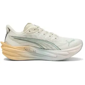 Chaussures Puma Deviate NITRO 4 RC Blanc Orange Femme, Taille 37 - EUR pas cher