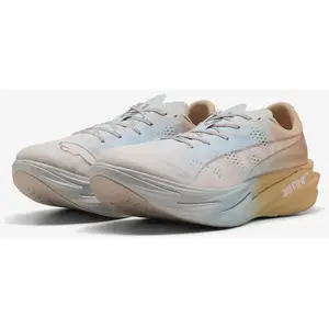 Chaussures Puma Deviate NITRO Elite 4 RC Bleu Orange SS26, Taille 42,5 - EUR pas cher