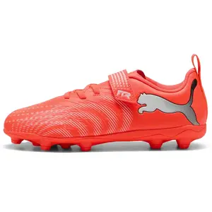 Puma Future 9 Play Fg/ag Rb Voetbalschoenen Rood,Oranje EU 31 pas cher