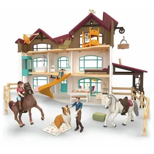 Schleich Lakeside Villa & Paddock pas cher