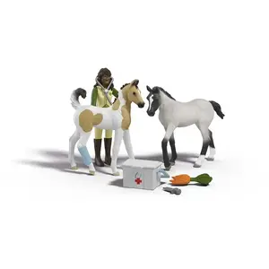 Schleich Kit de premiers secours de Sarah pas cher