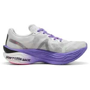 Puma, Femmes, Chaussures de course à pied, Deviate Nitro Elite 3 DIGITOKYO Wns (40.5), Blanc, Violet pas cher