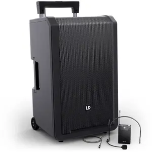 LD Systems ANNY12 BPH B5 draagbare 12 inch accu speaker (584 - 608 MHz... pas cher