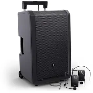 LD Systems ANNY 12 BPH2 B8 draagbare 12 inch accu speaker pas cher