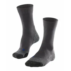Comparateur de prix : FALKE TK2 Cool Wandelsokken anti blaren, medium padding functioneel garen sportsokken dames grijs - Maat 37-38