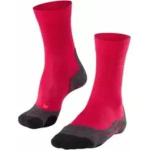FALKE TK2 Cool Wandelsokken anti blaren, medium padding functioneel garen sportsokken dames rood - Maat 35-36 pas cher