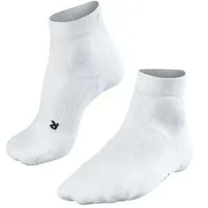 FALKE TE2 Short Tennissokken anti blaren, medium padding katoen sportsokken dames wit - Maat 39-40 pas cher