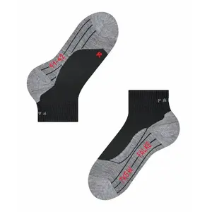 Comparateur de prix : FALKE TK5 Short Wandelsokken anti blaren, lichte padding merinowol sportsokken dames zwart - Maat 37-38