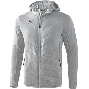 Veste avec capuche Erima matelassé et tricotée pas cher