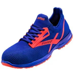 Merkloos / Sans marque Atlas Schoen Runner 45 S1P - Neon Blauw - 41 pas cher