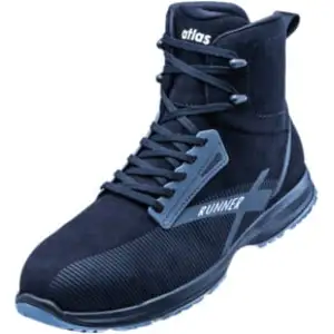 Atlas, Chaussures de travail, Chaussures hautes de sécurité S3 ESD RUNNER 105, black, taille 45 (S3, 45) pas cher