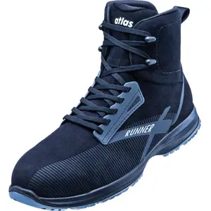 Atlas, Chaussures de travail, Chaussures hautes de sécurité S3 ESD RUNNER 105, black, taille 43 (S3, 43) pas cher