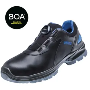 Atlas, Chaussures de travail, Chaussure basse de sécurité SL 9645 XP BOA ESD, taille 49, largeur 12, S3 (S3, 49) pas cher