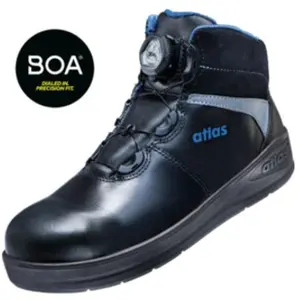 Atlas, Chaussures de travail, Chaussures de sécurité montantes THERMOTECH 9800 BOA HI HRO - S3 - W10 - taille 42 (S3, 42) pas cher