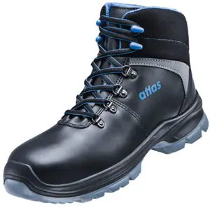 Atlas, Chaussures de travail, Bottes de sécurité SL 84 blue ESD, S2, noir/bleu, largeur 10, taille 43 (S2, 43) pas cher