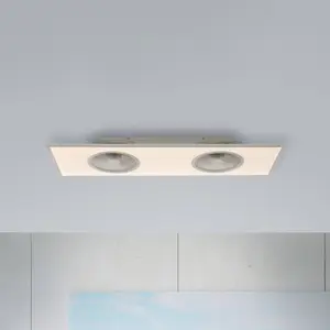 Just Light, Applique + plafonnier, Flat-Air (3100 lm) pas cher