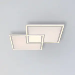 Leuchten Direkt, Applique + plafonnier, Edging (2200 lm) pas cher
