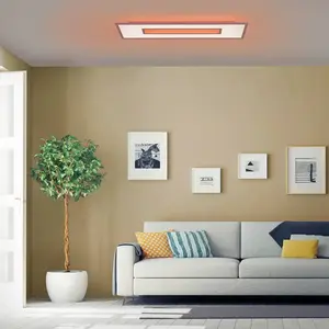Paul Neuhaus tile - Design LED Dimbare Plafondlamp met Dimmer - 1 lich...Vendu parbol