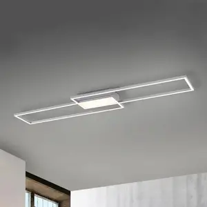 Leuchten Direkt Plafonnier LED CCT avec fonction mémoire et télécommande. pas cher