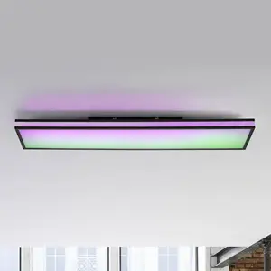 Leuchten Direkt, Applique + plafonnier, Mario Black (2800 lm) pas cher