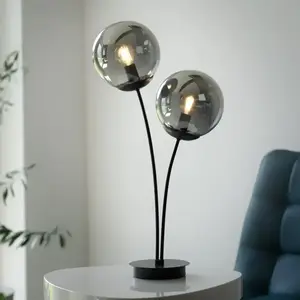 Leuchten Direkt, Lampe de table, Big Widow (E14) pas cher
