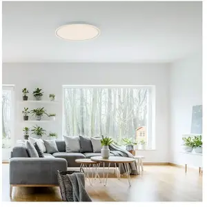 Leuchten Direkt, Applique + plafonnier, Edging (4400 lm) pas cher
