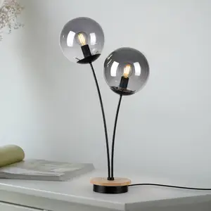 Leuchten Direkt, Lampe de table, Green Widow (E14) pas cher