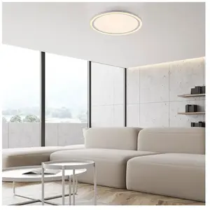 Just Light, Applique + plafonnier, Plafonnier LED 14883-16 blanc, 23,5 W, 2600 lm, 3000 K, commutation séparée (2600 lm) pas cher