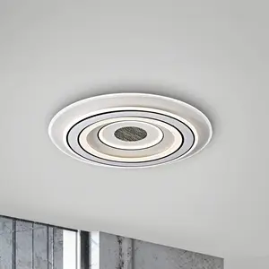 Just Light, Applique + plafonnier, LED Deckenlampe TOLAGO CCT Farbtemperaturwechsel Fernbedienung Nachtlicht