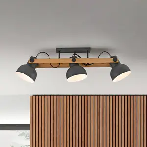 Just Light, Applique + plafonnier, Plafonnier, 3xE27/60W, éclairage intérieur, IP20 (E27) pas cher