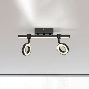Just Light, Applique + plafonnier, 12075-18 LOLASmart-BILEDA LED-Decke... pas cher