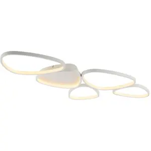 Just Light, Applique + plafonnier, Pebbles (6100 lm) pas cher