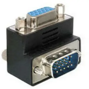 Comparateur de prix : Delock Adaptateur VGA mâle/femelle coudé à 90°