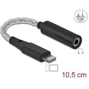 Delock Adaptateur Lightning vers Jack 3.5mm pas cher